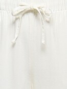 ONLGOA MW LINEN BL PULL-UP PAN