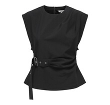 ONLTERRA S/L BELT TOP WVN SUD