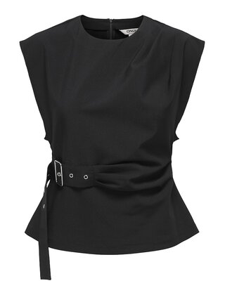 ONLTERRA S/L BELT TOP WVN SUD