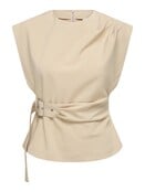 ONLTERRA S/L BELT TOP WVN SUD