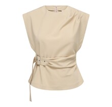 ONLTERRA S/L BELT TOP WVN SUD