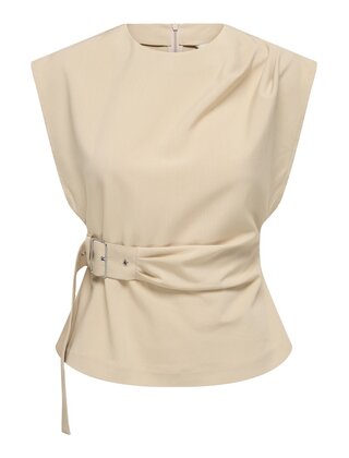 ONLTERRA S/L BELT TOP WVN SUD
