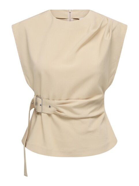 ONLTERRA S/L BELT TOP WVN SUD