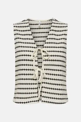 ONLEVA S/L SHORT STRIPE VEST J