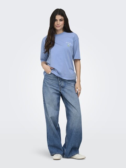 ONLSHANIA S/S PRINT TOP BOX JR