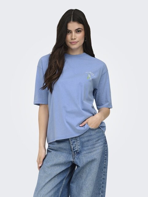 ONLSHANIA S/S PRINT TOP BOX JR