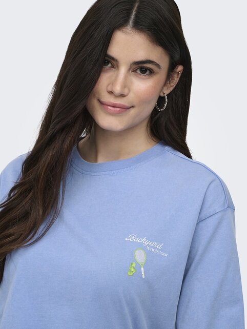 ONLSHANIA S/S PRINT TOP BOX JR