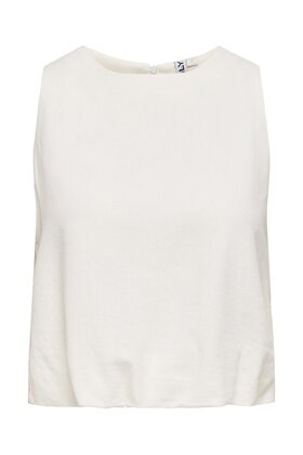 ONLGOA S/L BALLON LINEN BL TOP