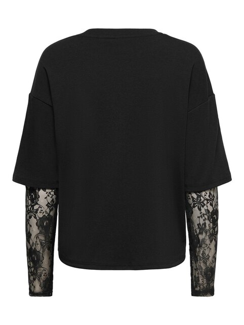 ONLTAHLIA L/S LACE TOP PR JRS