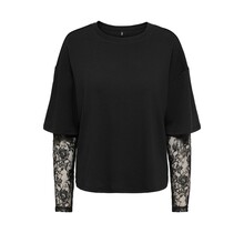 ONLTAHLIA L/S LACE TOP PR JRS