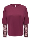 ONLTAHLIA L/S LACE TOP PR JRS