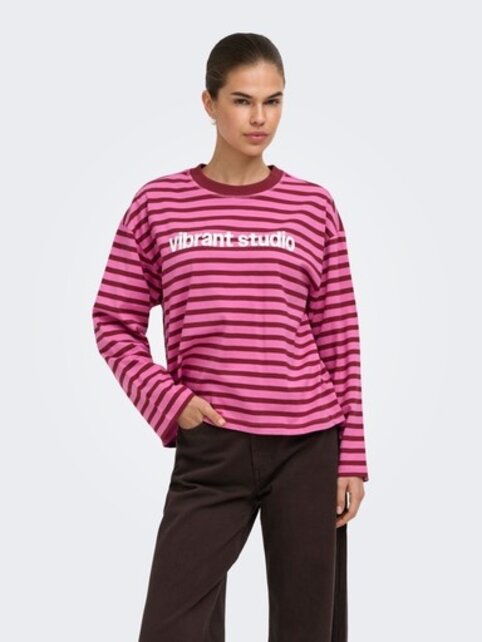 ONLFREJA L/S STRIPE TOP CC JRS