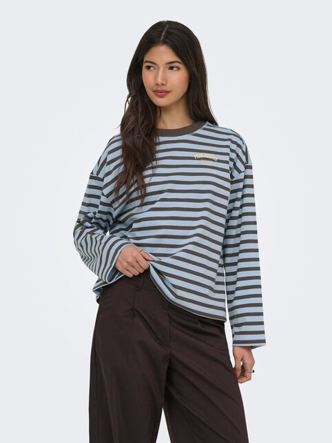 ONLFREJA L/S STRIPE TOP CC JRS