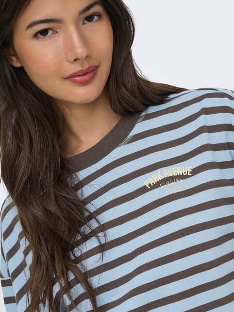 ONLFREJA L/S STRIPE TOP CC JRS