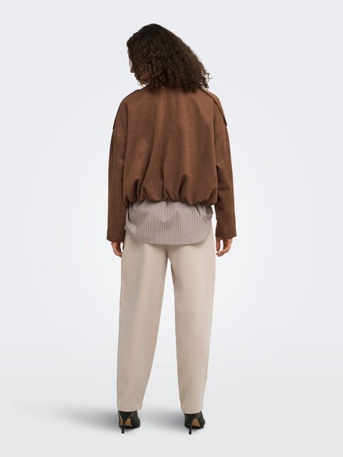 ONLMOON-STINA FAUX SUEDE BOMBER