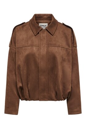 ONLMOON-STINA FAUX SUEDE BOMBER