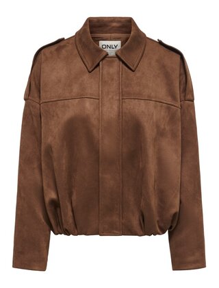 ONLMOON-STINA FAUX SUEDE BOMBER