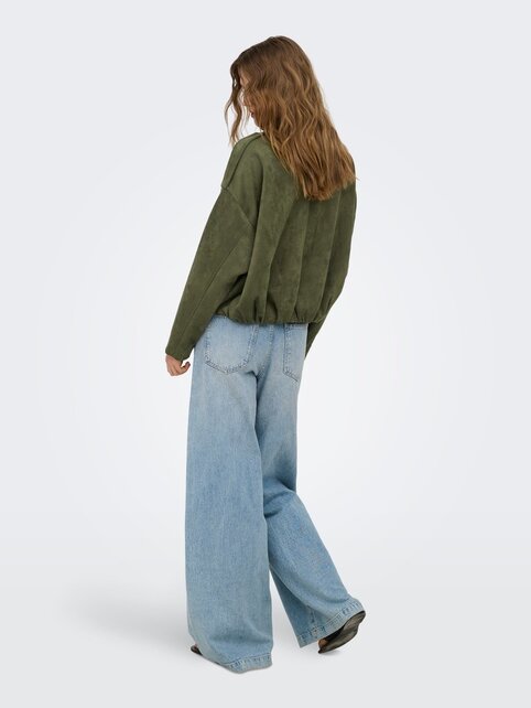 ONLMOON-STINA FAUX SUEDE BOMBER