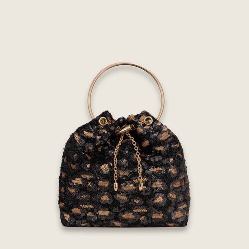 Leopard bucket ( black ) RRP 49,95