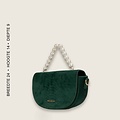 Velvet pearl bag ( Smaragd green ) RRP 69,95