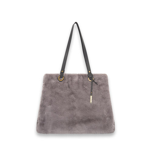 Sunny Faux fur shopper ( light grey ) RRP 69,95