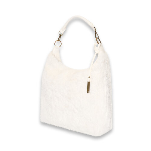 Faux fur hobo ( creme ) RRP 64,95