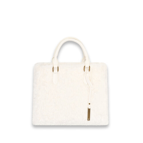 Faux fur shopper ( creme kleurige ) RRP 69,95