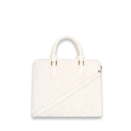 Faux fur shopper ( creme kleurige ) RRP 69,95