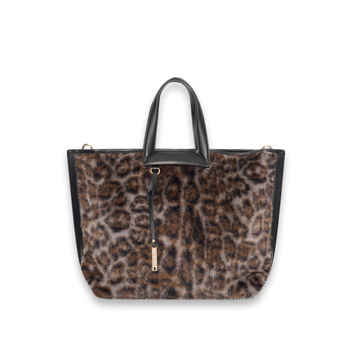 Leo fur shopper ( light grey ) RRP 89,95