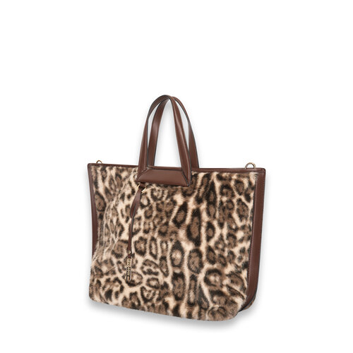 Leo fur shopper ( creme kleurige ) RRP 89,95