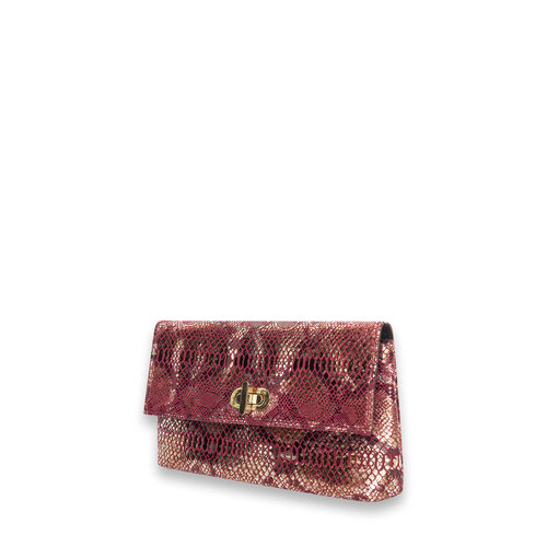 Snake clutch ( bordeaux kleurige ) RRP 39,95