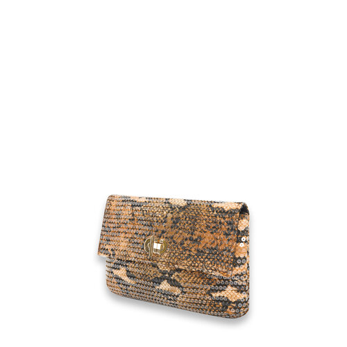 Reptile clutch ( cognac kleurige ) RRP 39,95