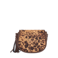 Leopard saddle tas ( cognac kleurige ) RRP 54,95