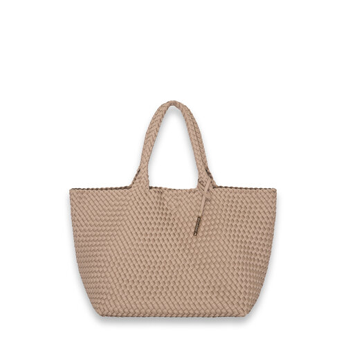 Neopreen woven shopper L ( taupe ) RRP 99,95