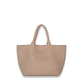 Neopreen woven shopper L ( taupe ) RRP 99,95