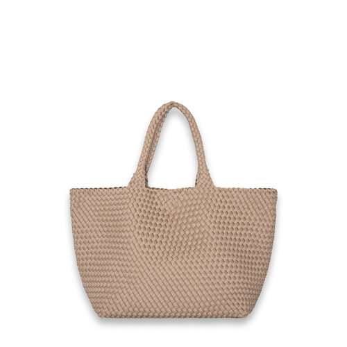 Neopreen woven shopper L ( taupe ) RRP 99,95