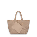 Neopreen woven shopper L ( taupe ) RRP 99,95
