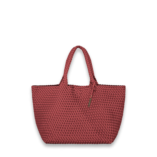 Neopreen woven shopper L ( bordeaux ) RRP 99,95
