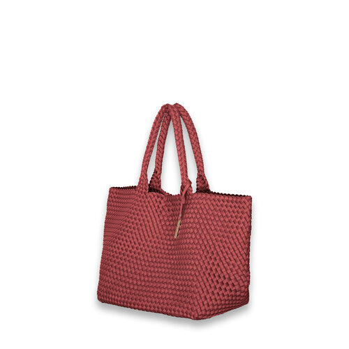 Neopreen woven shopper L ( bordeaux ) RRP 99,95