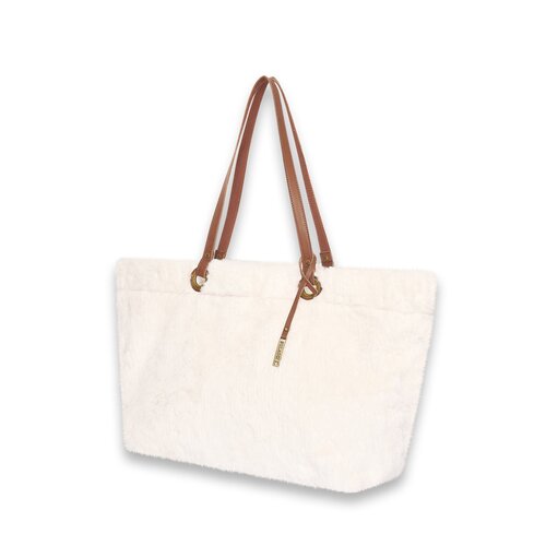 Sunny Faux fur shopper ( creme kleurige ) RRP 69,95