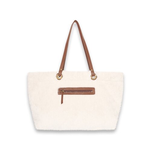 Sunny Faux fur shopper ( creme kleurige ) RRP 69,95