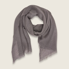 Plisse shawl ( dark grey )  RRP 11,1