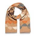 Halve dots shawl ( camel )  RRP 14,8