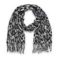 Panterprint shawl ( grijs )  RRP 12,95