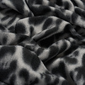 Panther print shawl ( gray )  RRP 12,95