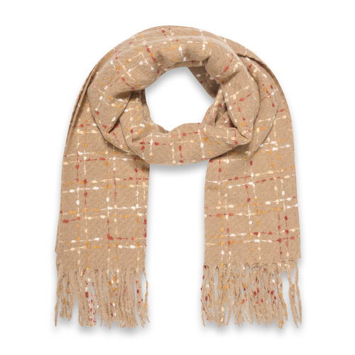 Tweed shawl ( camel )  RRP 12,95