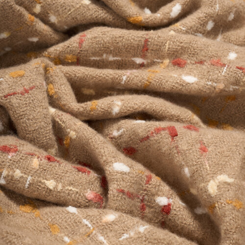 Tweed shawl ( camel )  RRP 12,95
