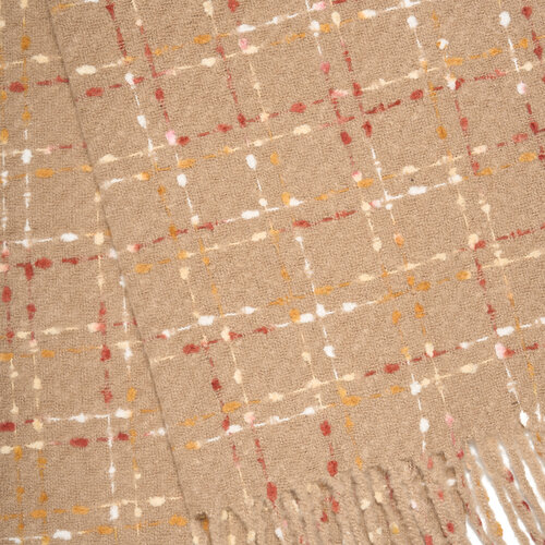 Tweed shawl ( camel )  RRP 12,95