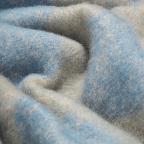 Boucle shawl ( groen/blauw ) RRP 14,8