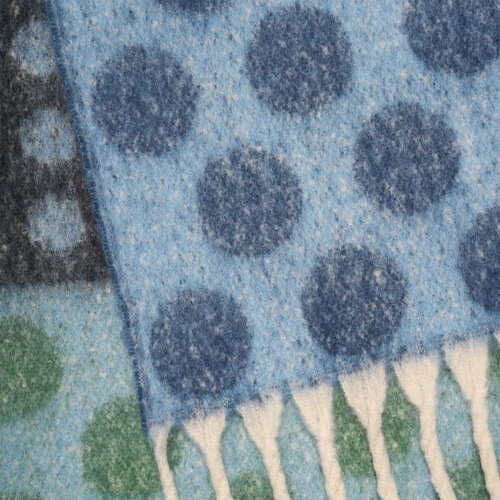 Boucle shawl ( groen/blauw ) RRP 14,8